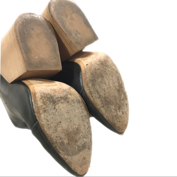 Chloe Ankle Booties w Chunky Heel - Picture 8 of 9